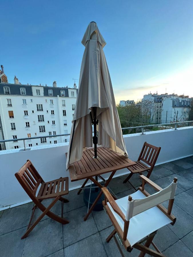 Entire Apartment With Terrace Parijs Buitenkant foto